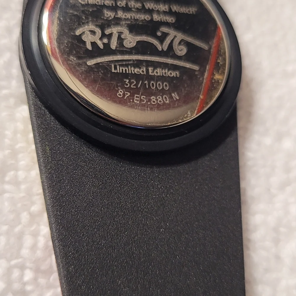 Movado Watch CHILDREN OF THE WORLD RARE LIMITED EDITION!  32/1000... NEW! - Picture 6 of 11